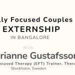 Banner for Couple Therapy Training in EFT with Marianne Gustafsson