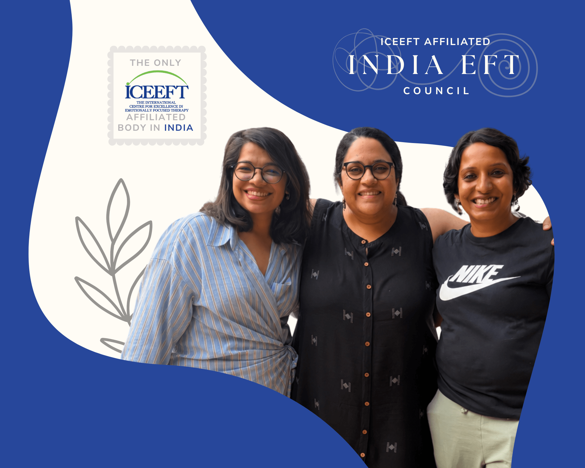Zohra Master, Sarayu Chandrashekar and Arpana Jain, board members of India EFT Council