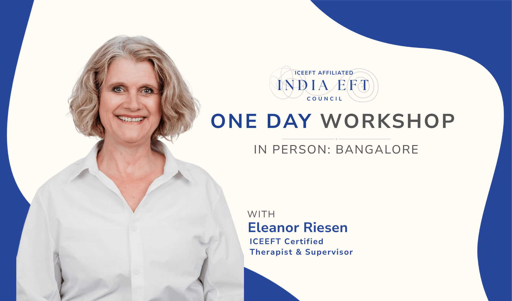 One Day Workshop in Bangalore with Eleanor Riesen